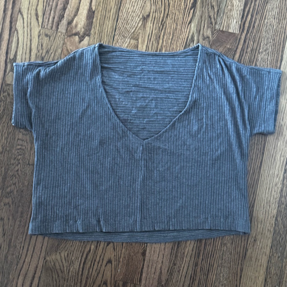 Hackwith Design House Cropped Tee Reversible - image 1